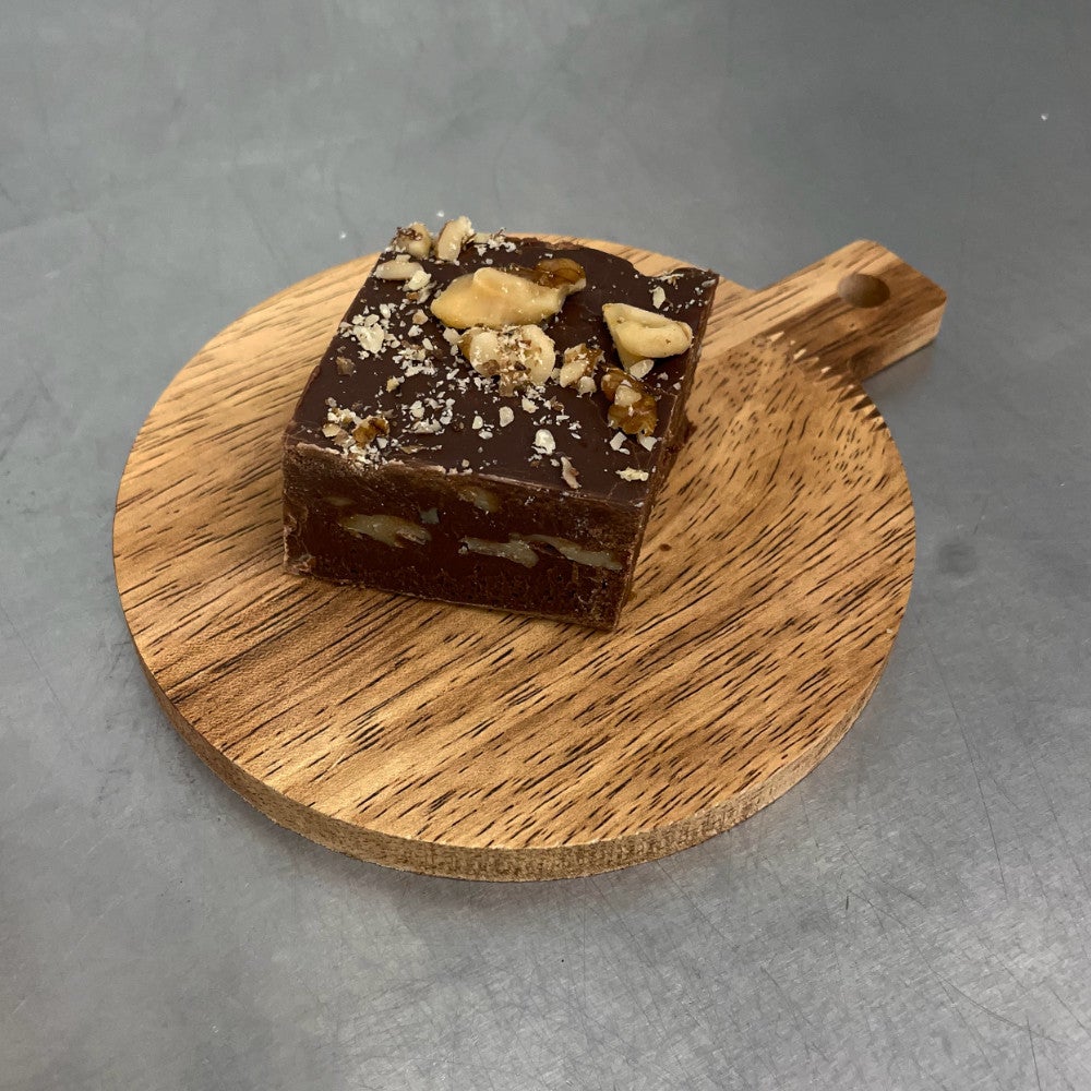 Chocolate Walnut Fudge 1LB | Cranberry Lane